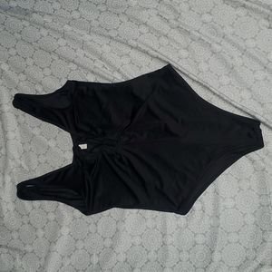 Black Swim One Piece
